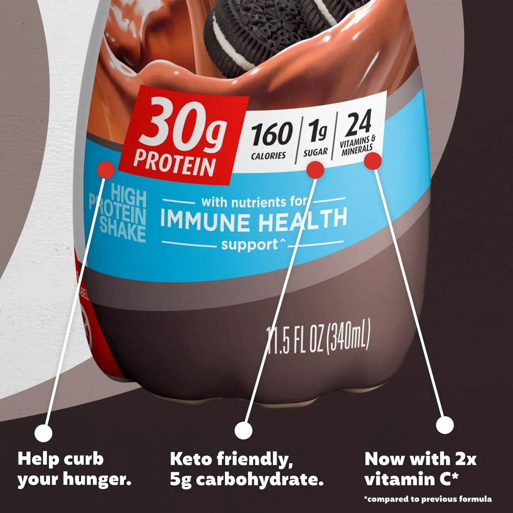 Premier Protein Shake, Cookies & Cream, 30g Protein, 1g Sugar, 24 Vitamins & Minerals - TrustMedUSA