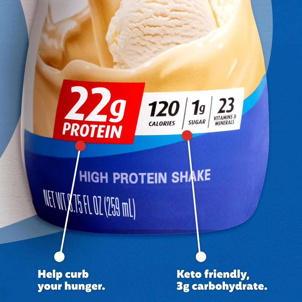 Premier Protein Shake MINIs, Vanilla, 22g Protein, 120 Calories, 1g Sugar, 8.75fl oz - TrustMedUSA