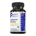 Premier Research Labs American Ginseng Supplement - American Ginseng Capsules, Herbal Ginseng Root Pills, North American Ginseng Herb Extract, Calming Energy Supplement - 60 Plant-Based Capsules - TrustMedUSA