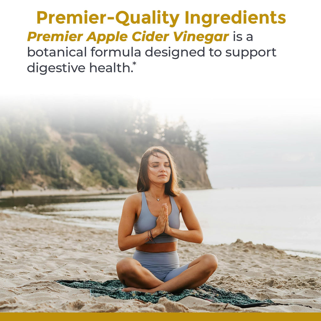 Premier Research Labs Apple Cider Vinegar Capsules - ACV Capsules, Apple Cider Vinegar Pills, Supplement for Digestion, pH Balance, Microbiome Health for Women and Men - 150 Vegetarian Capsules - TrustMedUSA
