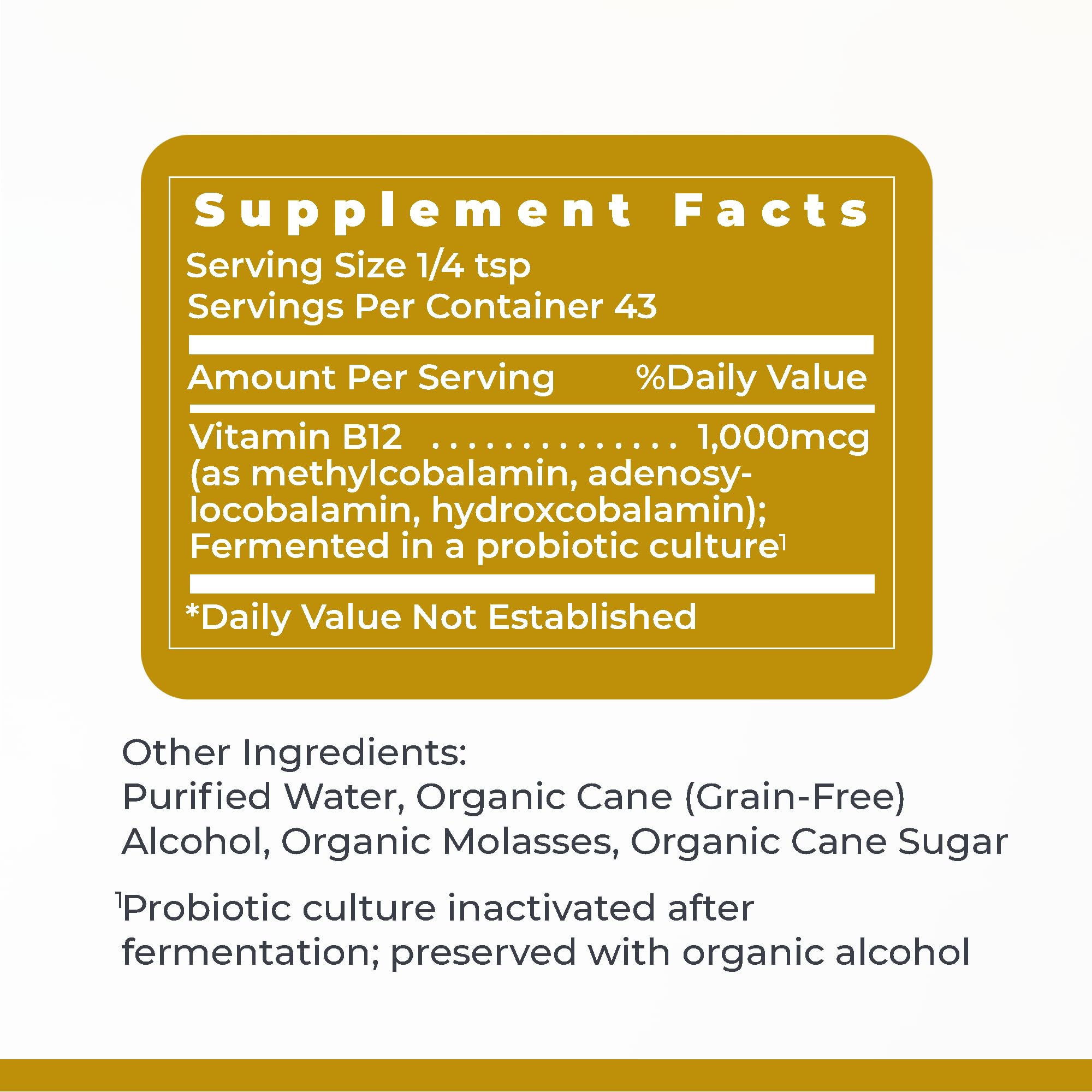 Premier Research Labs B12-ND - Vitamin B12 Liquid, B12 Vitamins, B12 Drops, B-12 Tincture with Methylcobalamin, Adenosylocobalamin, Hydroxcobalamin, 1000 mcg B12 Per Serving - 2 Fl Oz - TrustMedUSA