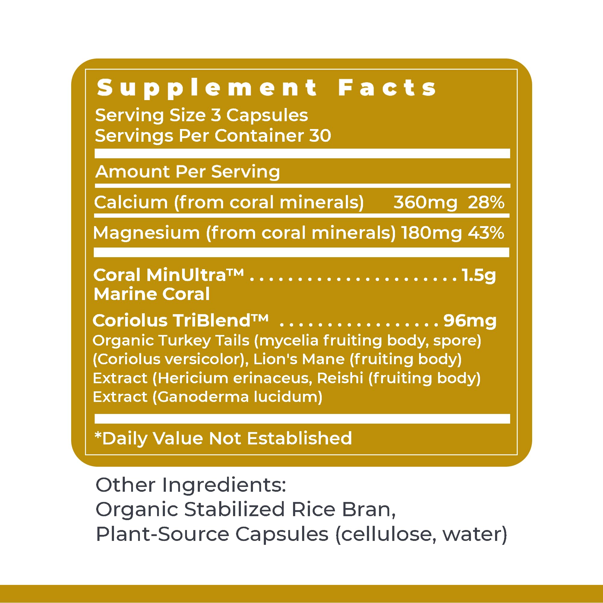 Premier Research Labs Calcium Magnesium Plus - Calcium Magnesium Supplement, Calcium Supplement for Bone Health, with Mushroom Complex - Reishi & Lions Mane - 90 Vegetarian Capsules - TrustMedUSA