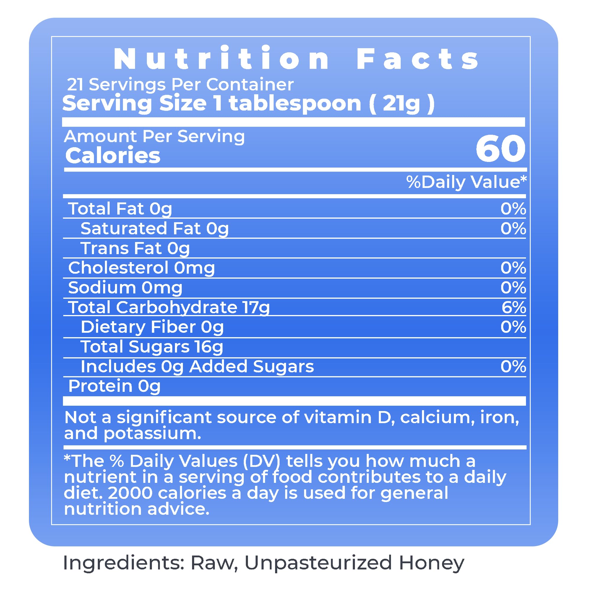 Premier Research Labs Canadian Gold Honey - Raw Honey, Pure Honey, Raw Unpasteurized Honey, Unfiltered, 100% Pure, Sugar-Free, Unprocessed Wildflower Honey - 1 lb Jar - TrustMedUSA