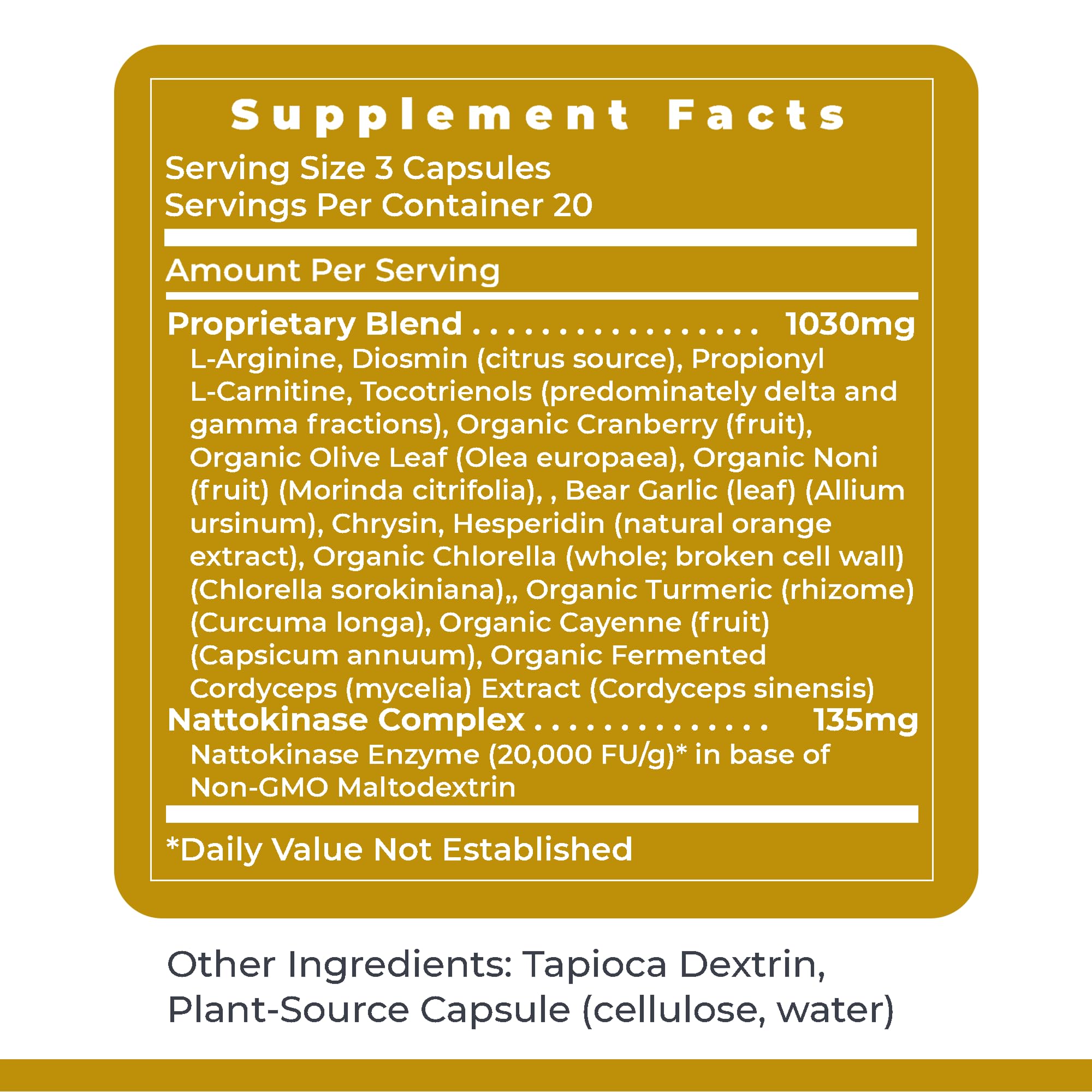 Premier Research Labs CircuZyme - Blood Circulation Supplements Supporting Blood Flow & Vascular Support Featuring Diosmin, Cayenne & Nattokinase, for Men and Women - 60 Vegetarian Capsules - TrustMedUSA