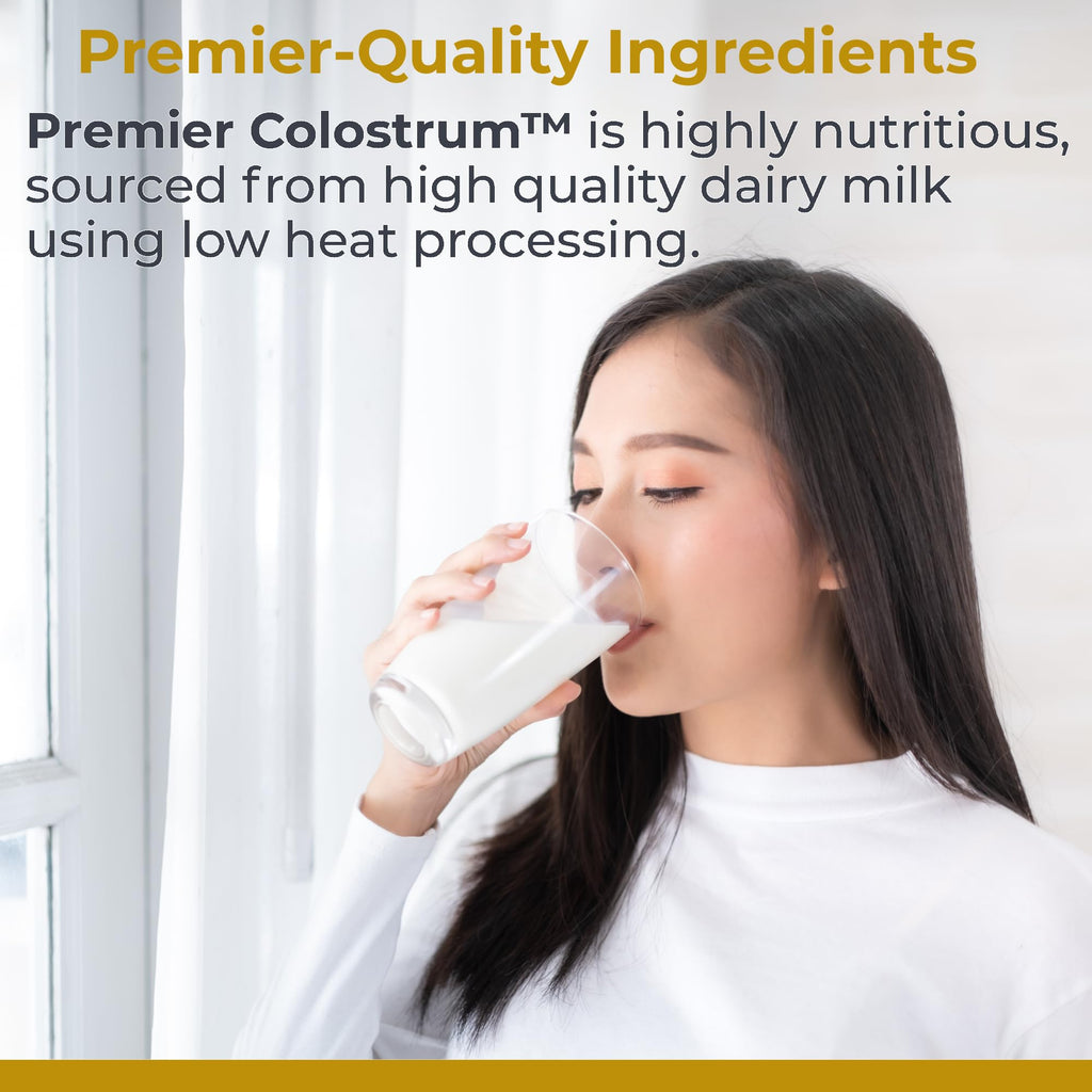 Premier Research Labs Colostrum-IgG Powder - Colostrum Supplement, Bovine Colostrum for Humans, Cow Colostrum for Immune Health, Superfood with Lactoferrin, Amino Acids, Nucleotides - 5 oz (150 g) - TrustMedUSA
