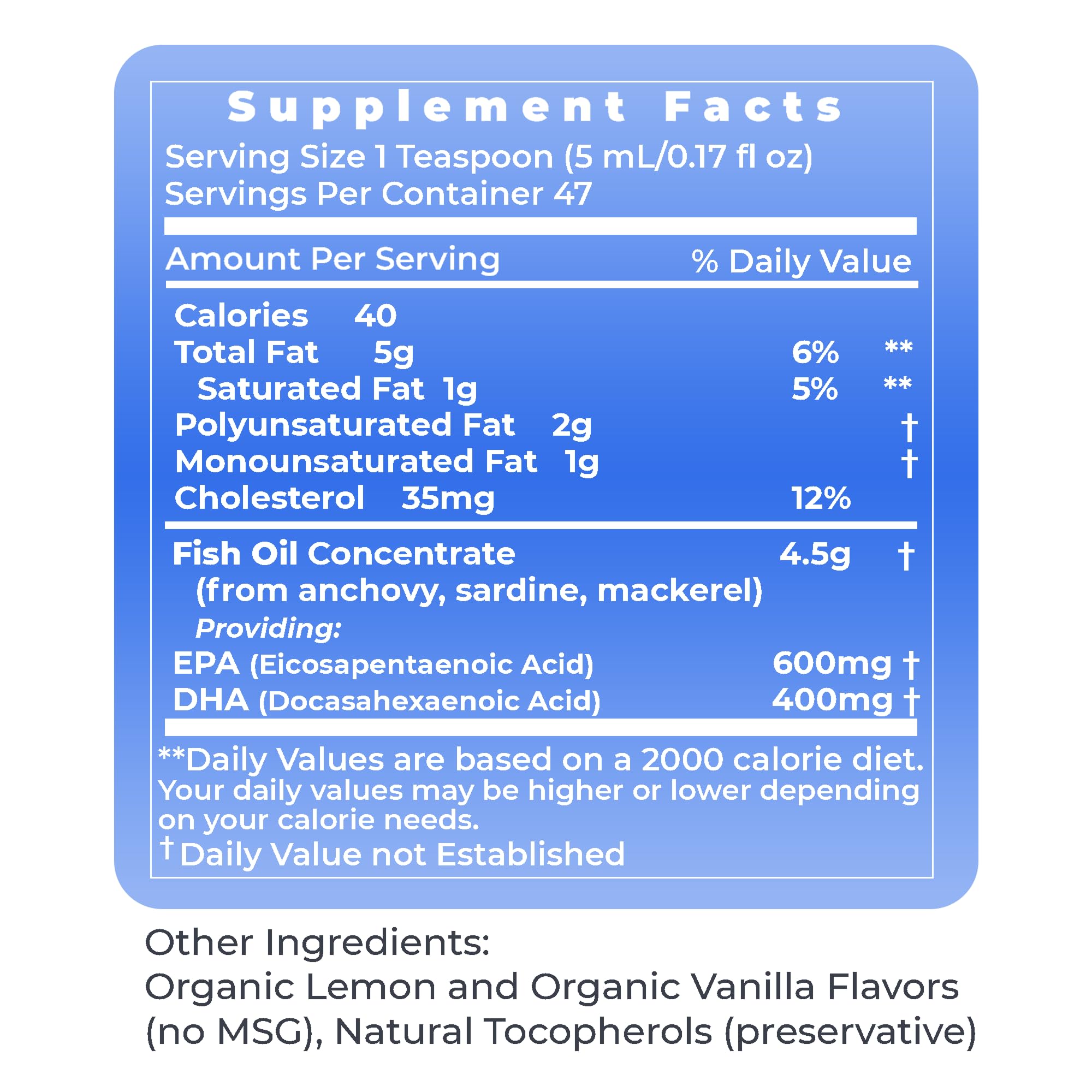 Premier Research Labs EPA/DHA Marine Liquid - Omega 3 Fish Oil Liquid, Omega 3 Liquid Fish Oil Supplement for Adults, Joint, Heart, & Brain Health Support - 8 Fl Oz Bottle - TrustMedUSA