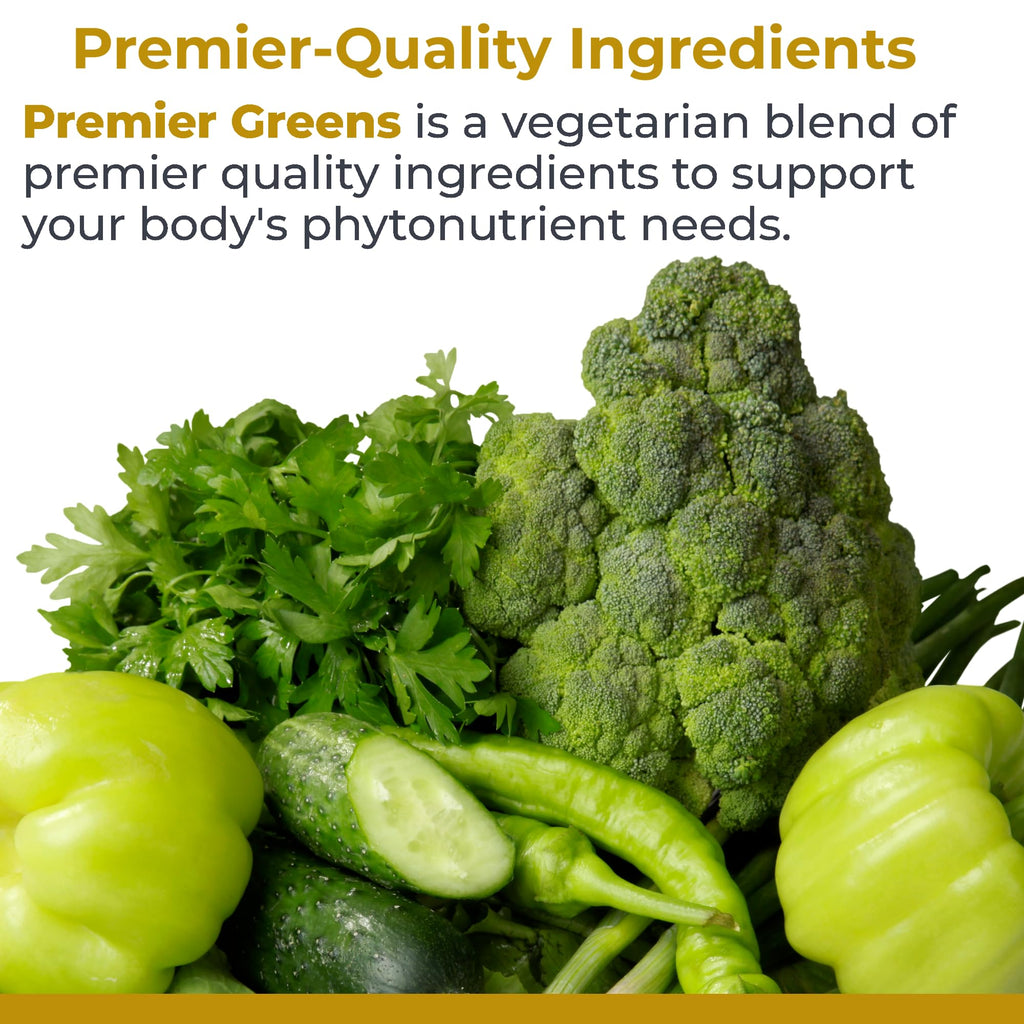 Premier Research Labs Greens Capsules - Super Greens Capsules, Greens Supplements, Super Greens Pills for Wellness, Veggie Pills with Leafy Greens, Kale, Chlorella - 150 Vegetarian Capsules - TrustMedUSA