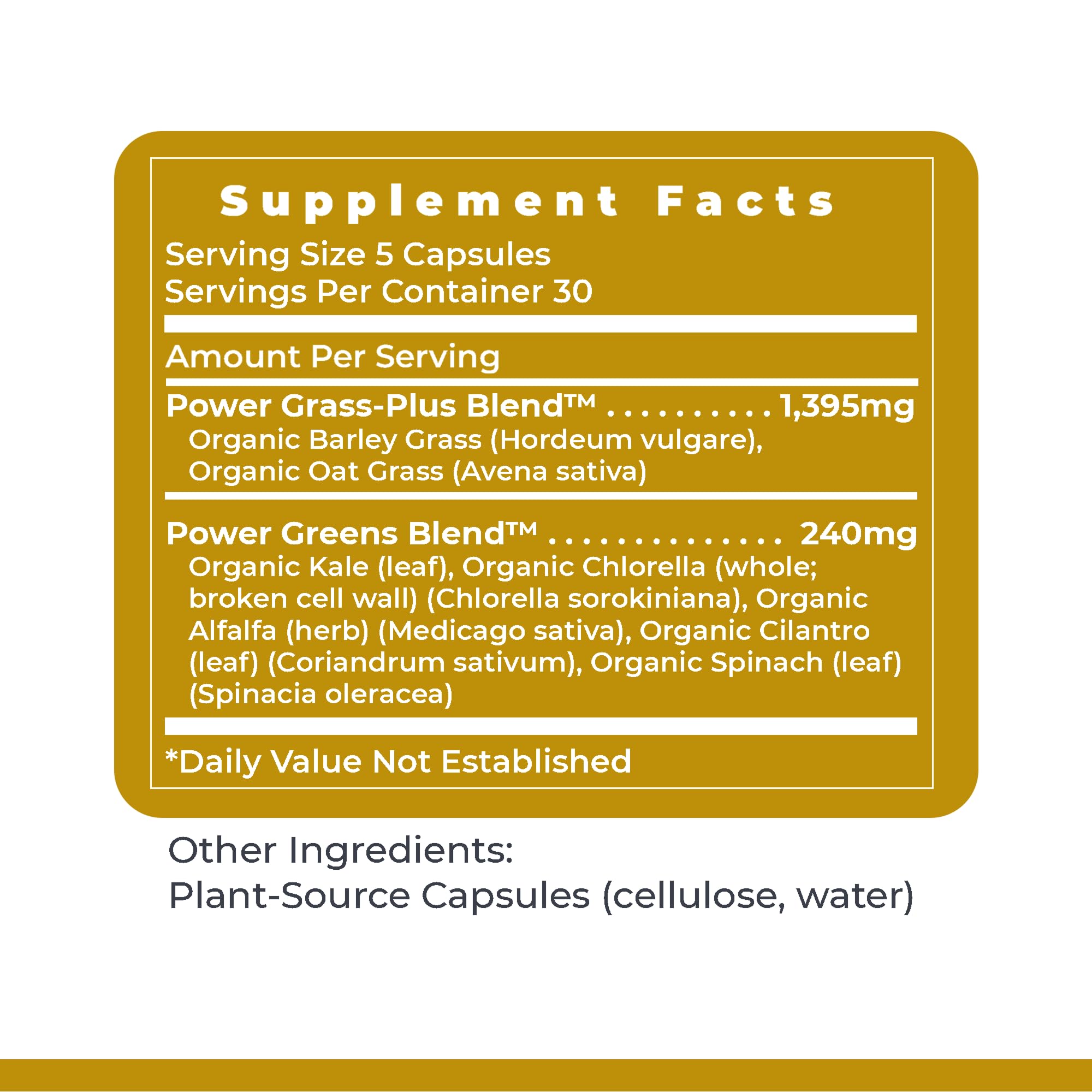 Premier Research Labs Greens Capsules - Super Greens Capsules, Greens Supplements, Super Greens Pills for Wellness, Veggie Pills with Leafy Greens, Kale, Chlorella - 150 Vegetarian Capsules - TrustMedUSA