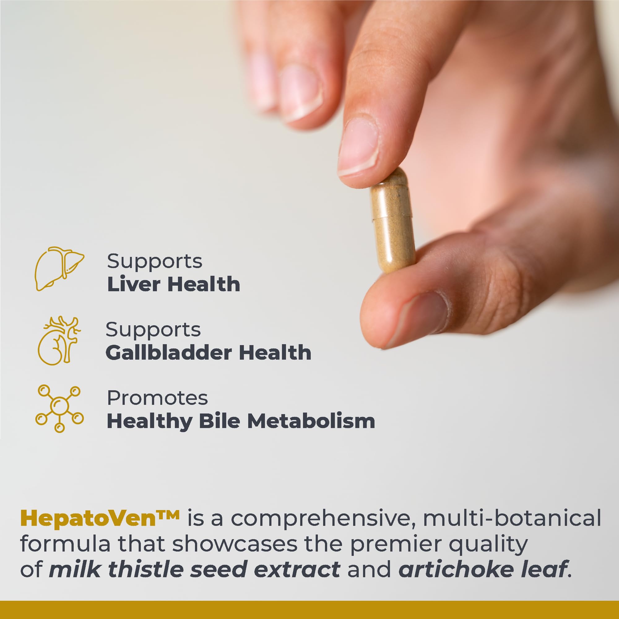Premier Research Labs HepatoVen - Milk Thistle Liver Support, Liver Cleanse & Maintain, Liver Pills, Liver Vitamins for Women & Men with Artichoke Extract - 60 Vegetarian Capsules - TrustMedUSA