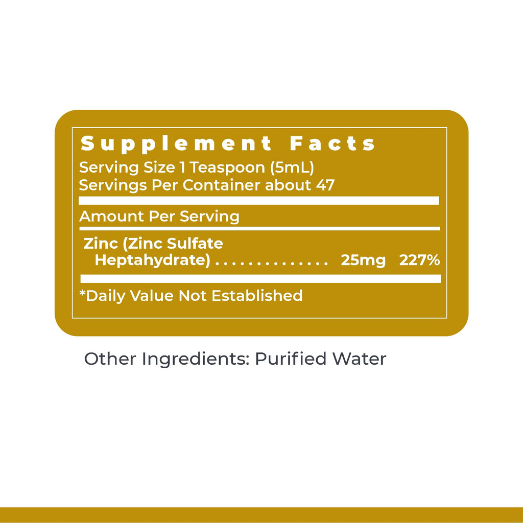 Premier Research Labs Liquid Zinc Ultra Supplement - for Immune Support & Well-Being for Adults & Kids - Highly Absorbable Drops - Used for Rapid Analysis of Zinc Status - 8 fl oz - TrustMedUSA