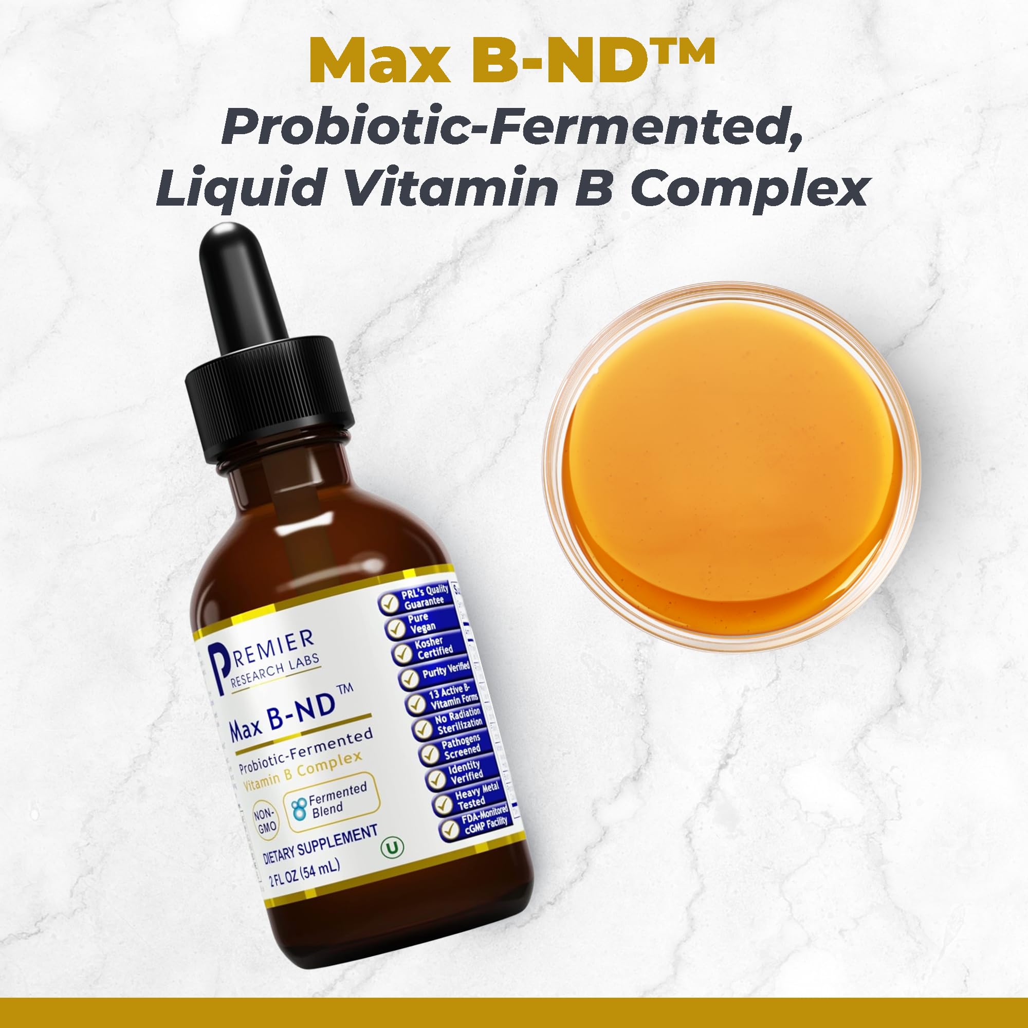 Premier Research Labs Magnesium Glycinate, Max BN-D, & AdrenaVen Supplement Bundle - Pure Magnesium, Liquid Vitamin B Complex for Liver & Brain Health, Adrenal Support for Women & Men - Pack of 3 - TrustMedUSA