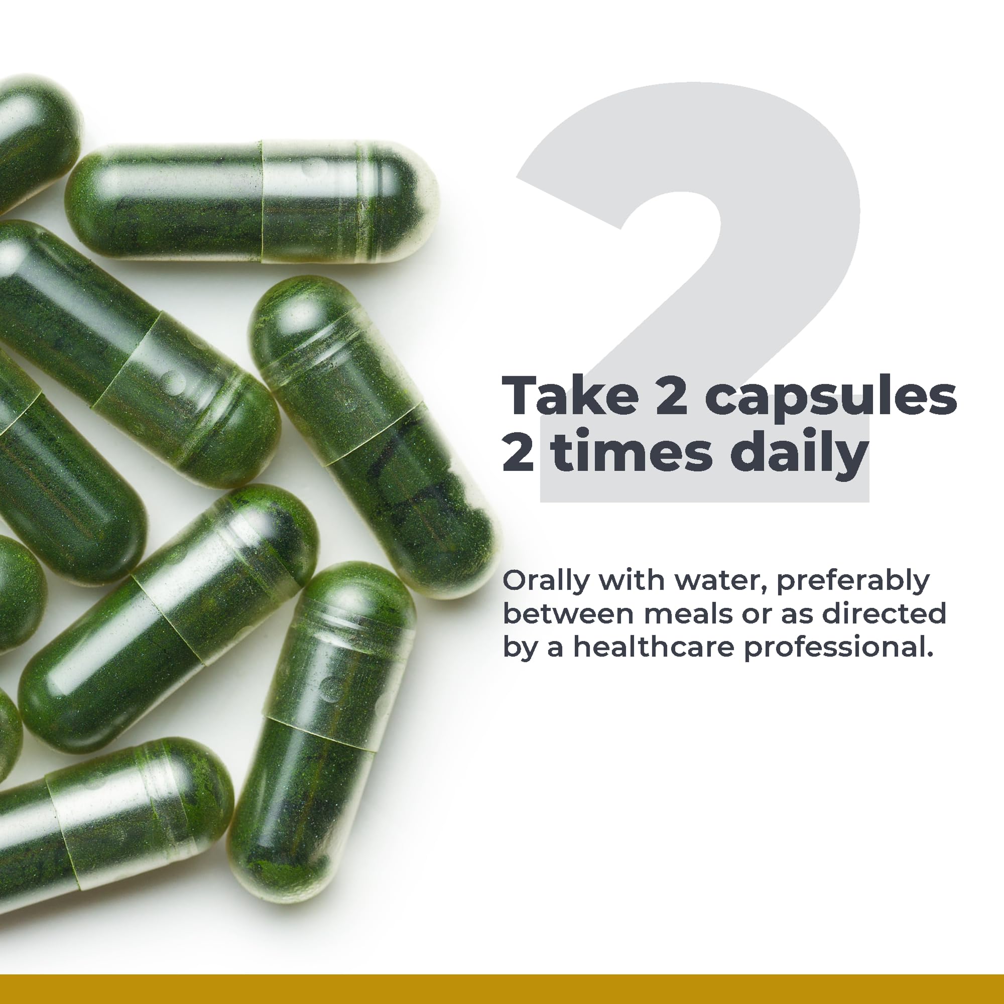 Premier Research Labs Medi Chlorella-FX - Chlorella Capsules, Chlorophyll Capsules, Organic Pills for Women & Men, Chlorophyll Supplement - 120 Vegetarian Capsules - TrustMedUSA