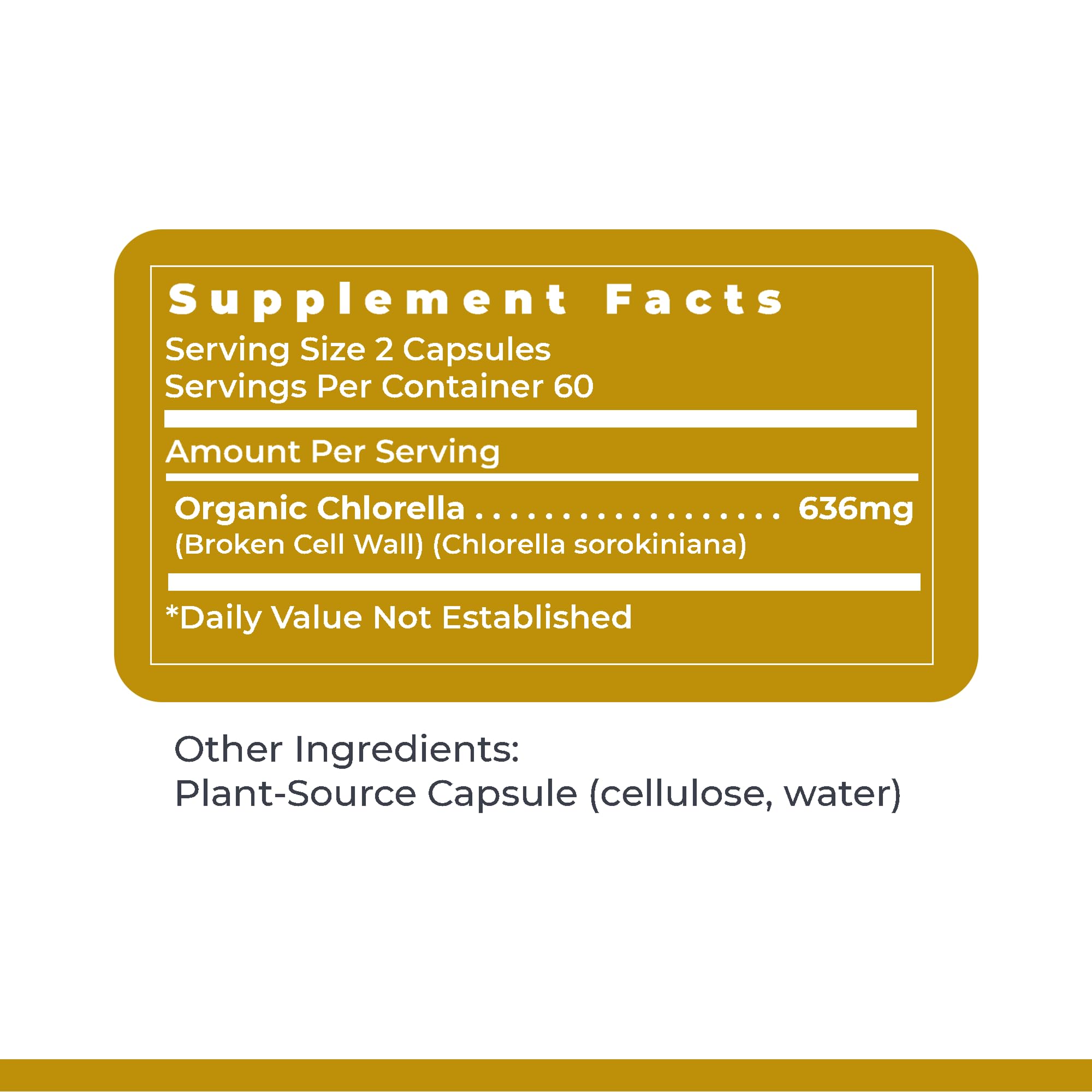 Premier Research Labs Medi Chlorella-FX - Chlorella Capsules, Chlorophyll Capsules, Organic Pills for Women & Men, Chlorophyll Supplement - 120 Vegetarian Capsules - TrustMedUSA
