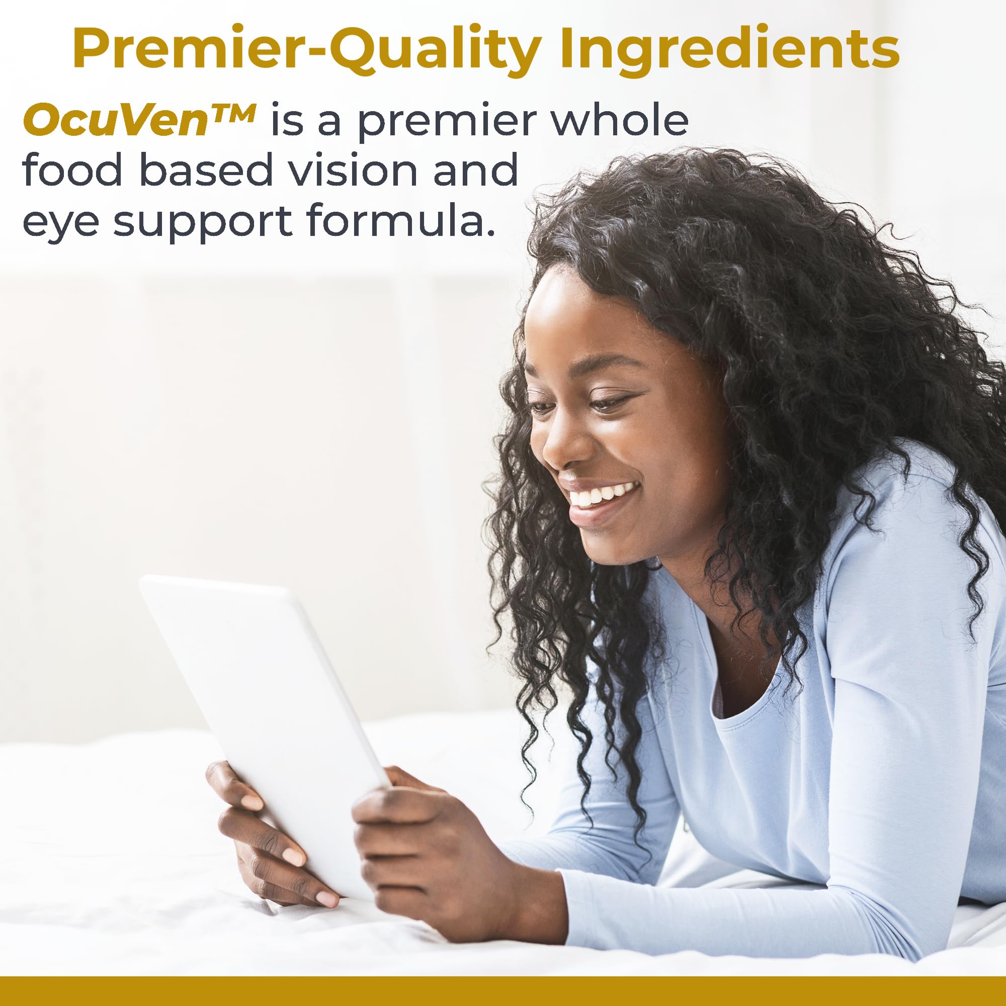Premier Research Labs OcuVen - Lutein and Zeaxanthin Supplement, Eye Vitamins, Eye Health Supplements for Adults & Seniors, Vision Supplements, Macular Health, Eye Care - 60 Vegetarian Capsules - TrustMedUSA