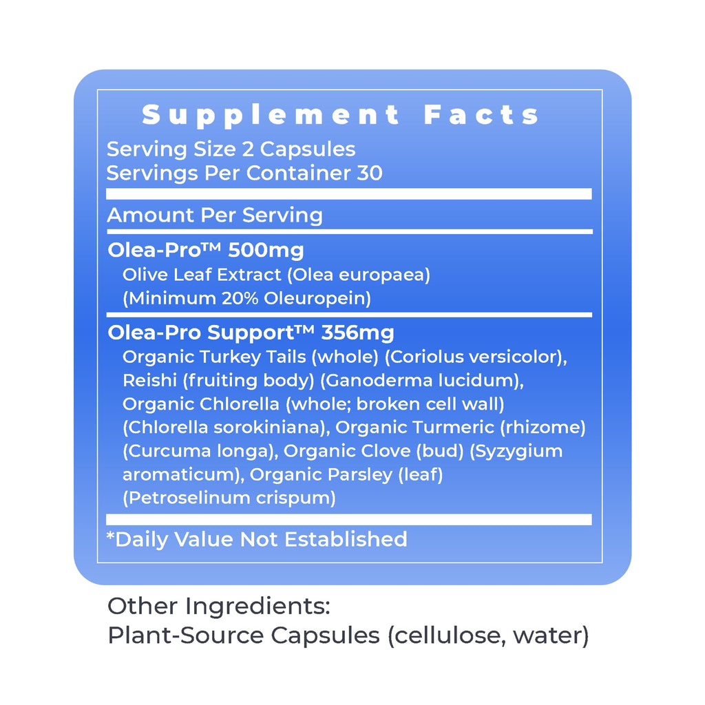 Premier Research Labs Olive Leaf Immune - Olive Leaf Extract Capsules, The Olive Leaf Pills with Phytonutrient Oleuropeinm, Herbal Supplement for Immune & Heart Health Support - 60 Vegetarian Capsules - TrustMedUSA