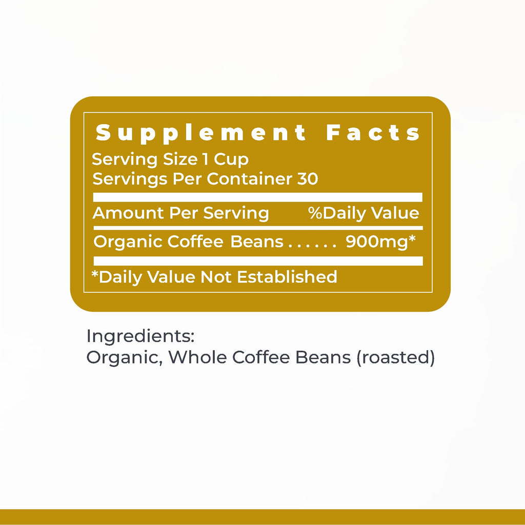 Premier Research Labs Organic Whole Roasted Coffee Beans - Medium Roast, From Guji Region of Ethiopia, Crafted for Optimal Health Benefits, Sweet & Fruity, Well-Balanced, Gluten Free - 1 Pound - TrustMedUSA