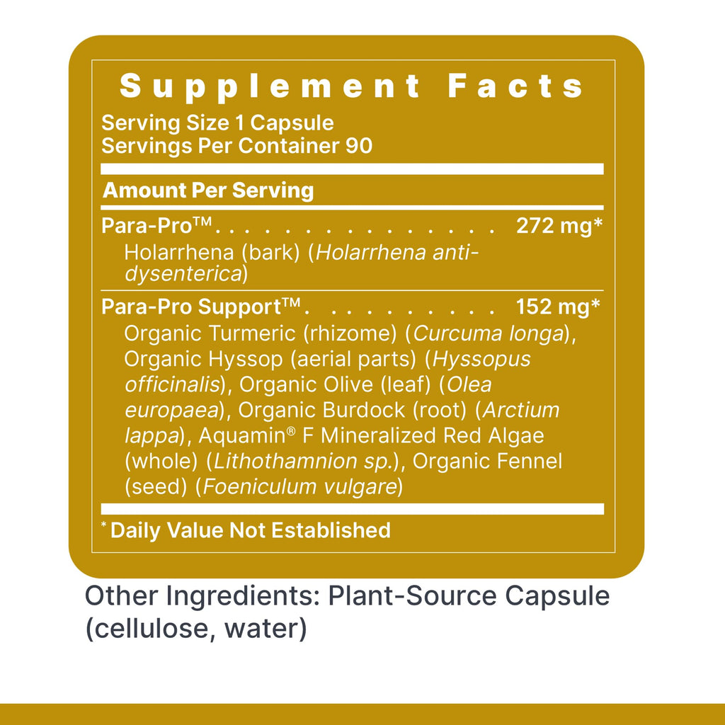 Premier Research Labs ParaStat - Intestinal Cleanse, Natural Gut Cleanse for Women & Men, Support for Colon Detox, Bloating, Digestion & Constipation - 90 Capsules (30 Day Supply) - TrustMedUSA