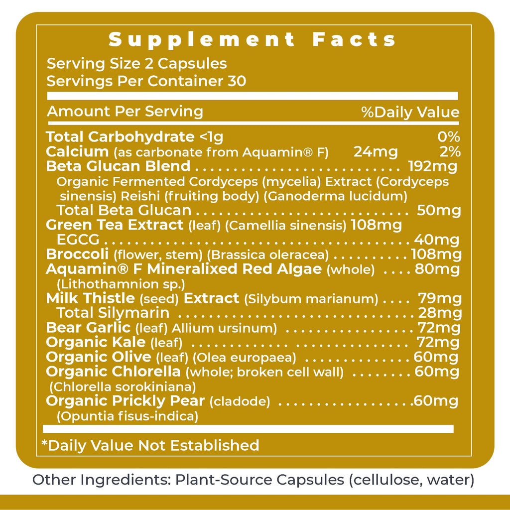 Premier Research Labs Premier Daily One - Super Greens, Vegetable Supplements for Adults with Cruciferous Veggies, Milk Thistle for Liver Support, Phytonutrients, Beta Glucan - 60 Vegetarian Capsules - TrustMedUSA