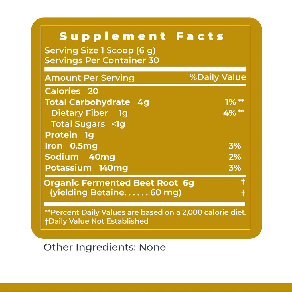 Premier Research Labs Premier Fermented Beets - Beet Root Powder Fermented, Organic Fermented Beets for Men & Women, Beetroot, Nitrates, Blood Pressure Support, USDA Organic - 6.3 Oz Jar - TrustMedUSA