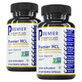 Premier Research Labs Premier HCL - Betaine HCL, Betaine Hydrochloride Supplement for Optimal Digestive Function, Nutrient Absorption, Betaine-HCL for Low Stomach Acid- 90 Vegetarian Capsules (2 Pack) - TrustMedUSA