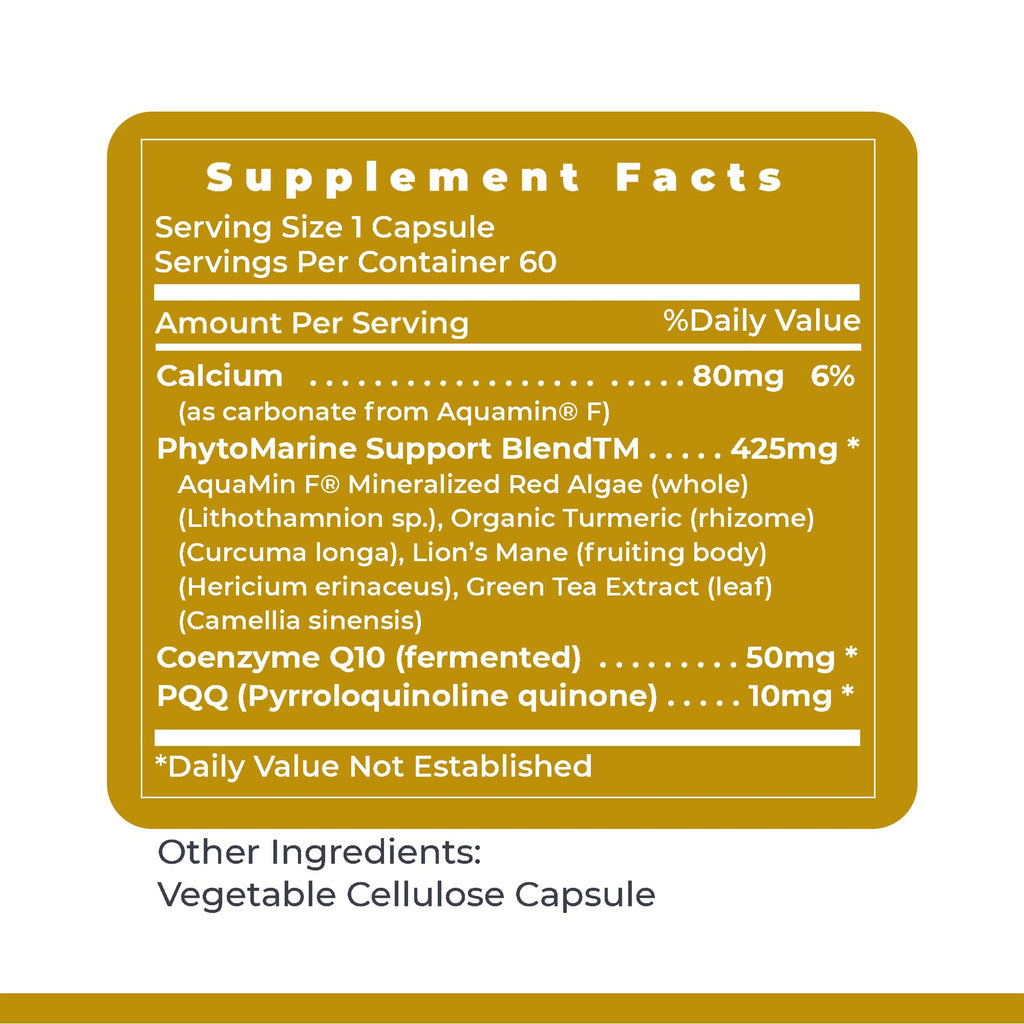 Premier Research Labs Premier PQQ Complex with CoQ10 - Coenzyme Q10, Co Q 10 Supplement with Pyrroloquinoline Quinone (PQQ) for Antioxidant, Brain & Heart Support - 60 Vegetarian Capsules - TrustMedUSA