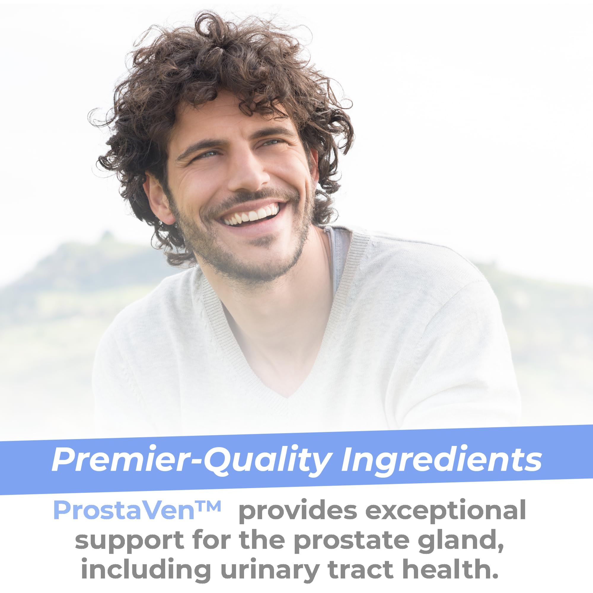 Premier Research Labs ProstaVen - Prostate Supplements for Men, Prostate Health Formula, Natural Supplement with Organic Saw Palmetto - 90 Vegetarian Capsules - TrustMedUSA