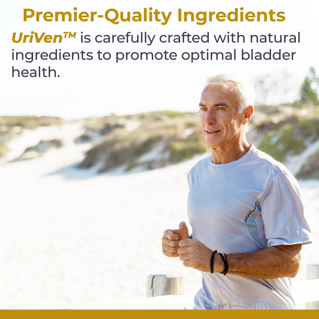 Premier Research Labs UriVen - Bladder Health Support for Women & Men, Cranberry Extract & Marshmallow Root, Urinary Relief, Bladder Relief, Bladder Control Supplement - 60 Vegetarian Capsules - TrustMedUSA