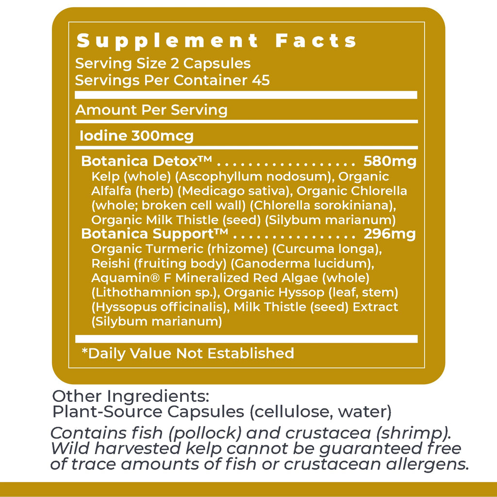 Premier Research Labs XenoStat - Thyroid Supplement, Thyroid Support for Women & Men, Iodine Supplement, Hormone Support, Thyroid Support Complex Supplement - 90 Capsules - TrustMedUSA
