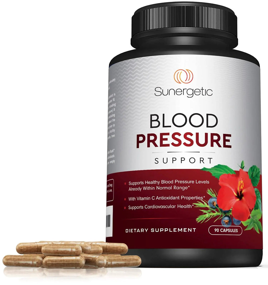 Premium Blood Pressure Support Supplement For Cardiovascular & Heart Health with Garlic - TrustMedUSA