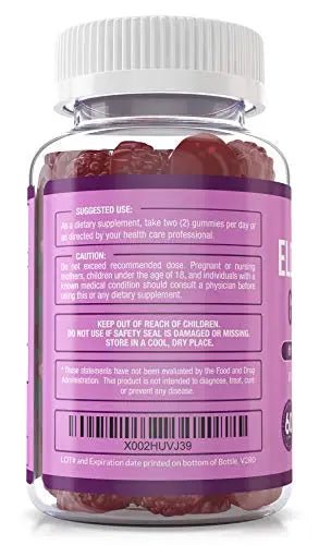 Premium Elderberry Gummies - Sambucus Elderberry Gummies for Adults - Black Elderber - TrustMedUSA