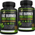 Premium Green Tea Extract Fat Burner Supplement EGCG-Natural Appetite Suppressant - TrustMedUSA