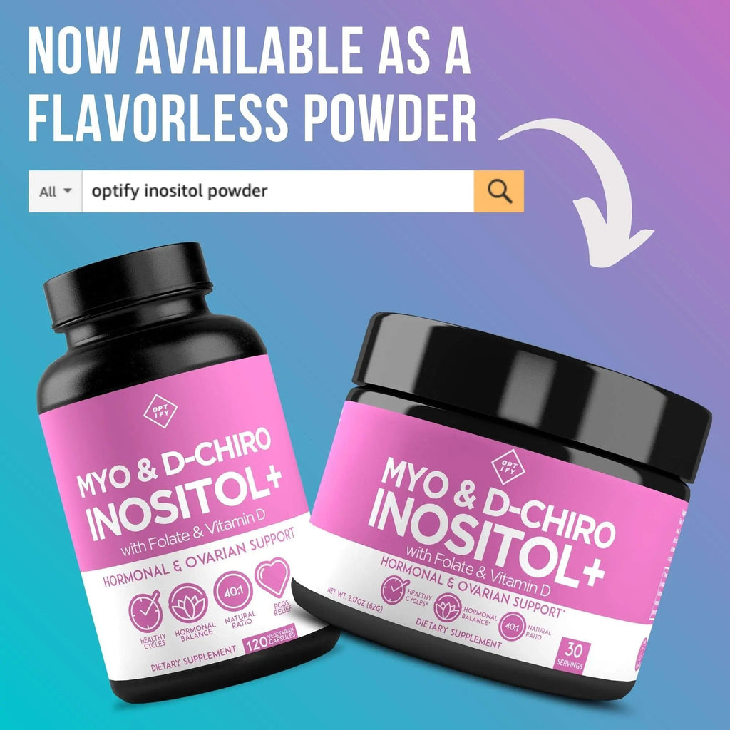 Premium Inositol Supplement - Myo-Inositol and D-Chiro Inositol Plus Folate and Vitamin - TrustMedUSA