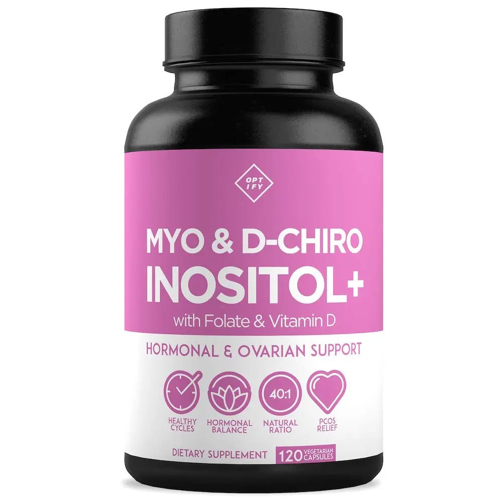 Premium Inositol Supplement - Myo-Inositol and D-Chiro Inositol Plus Folate and Vitamin - TrustMedUSA