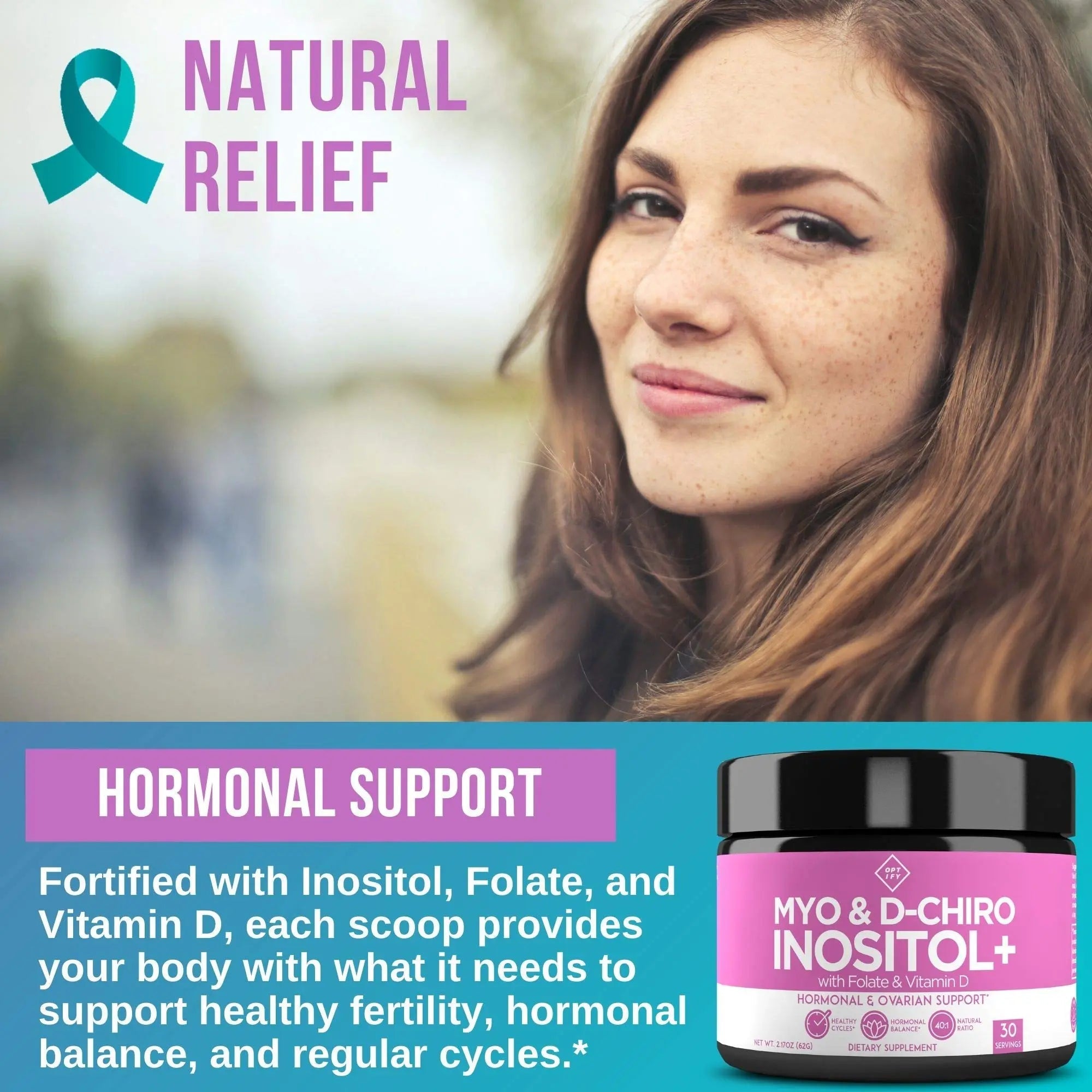 Premium Inositol Supplement - Myo-Inositol and D-Chiro Inositol Powder Plus Folate - TrustMedUSA