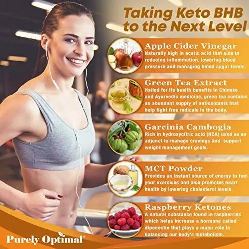Premium Keto Pills + Apple Cider Vinegar Capsules with Mother - Utilize Fat - TrustMedUSA