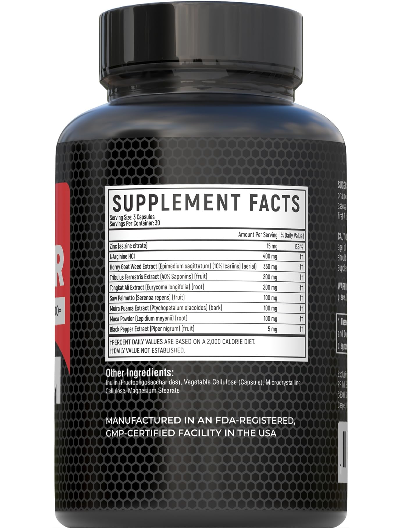 Premium Male Enhancement | Rapid Acting Blood Flow Support | Bigger, Rock Hard, Longer | 9 in 1 Intimacy Complex to Restore Confidence, California Manufactured, 3rd Party Tested – 90 Caps - TrustMedUSA