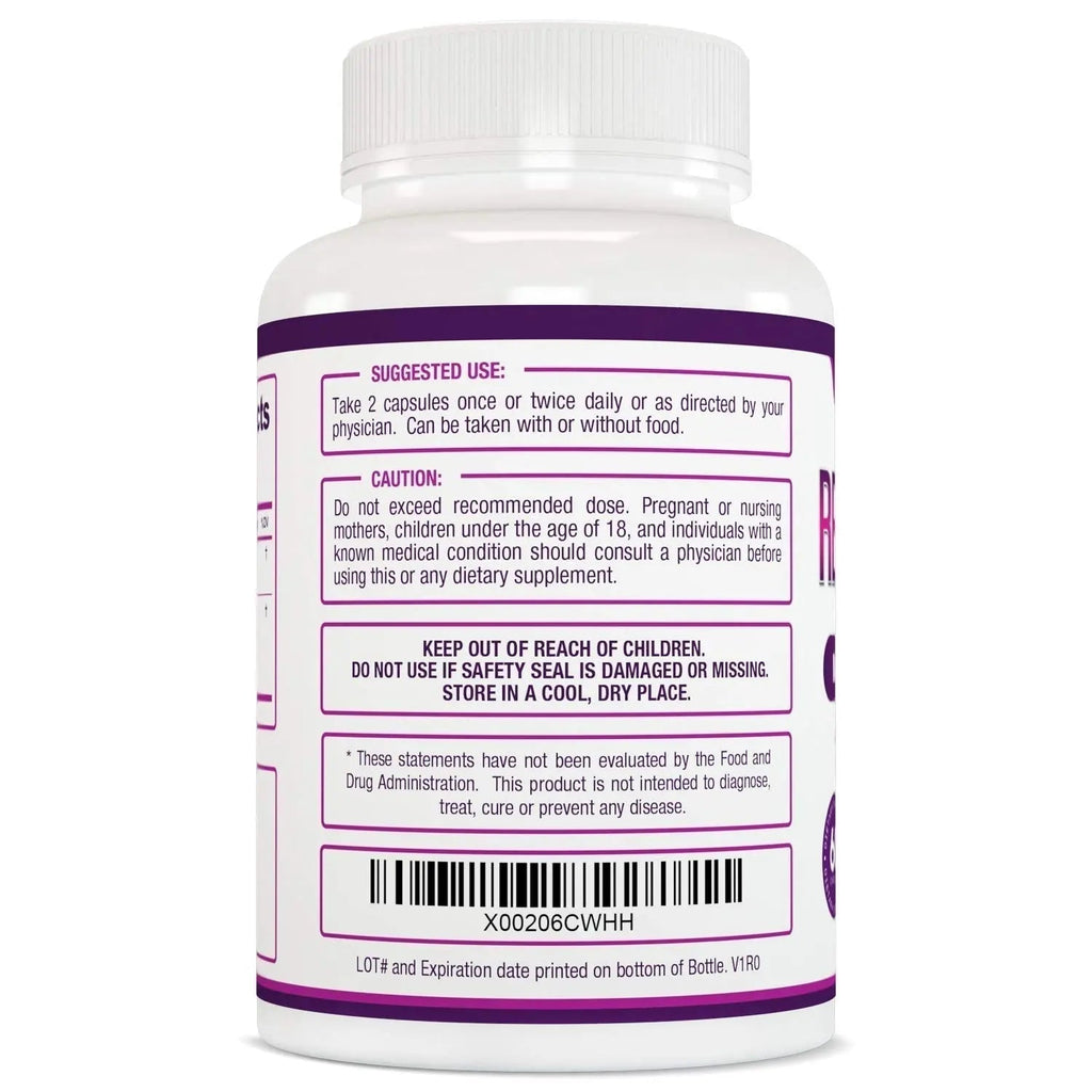 Premium Resveratrol Supplement 1500mg - Max Strength, Trans Resveratrol Capsules - TrustMedUSA