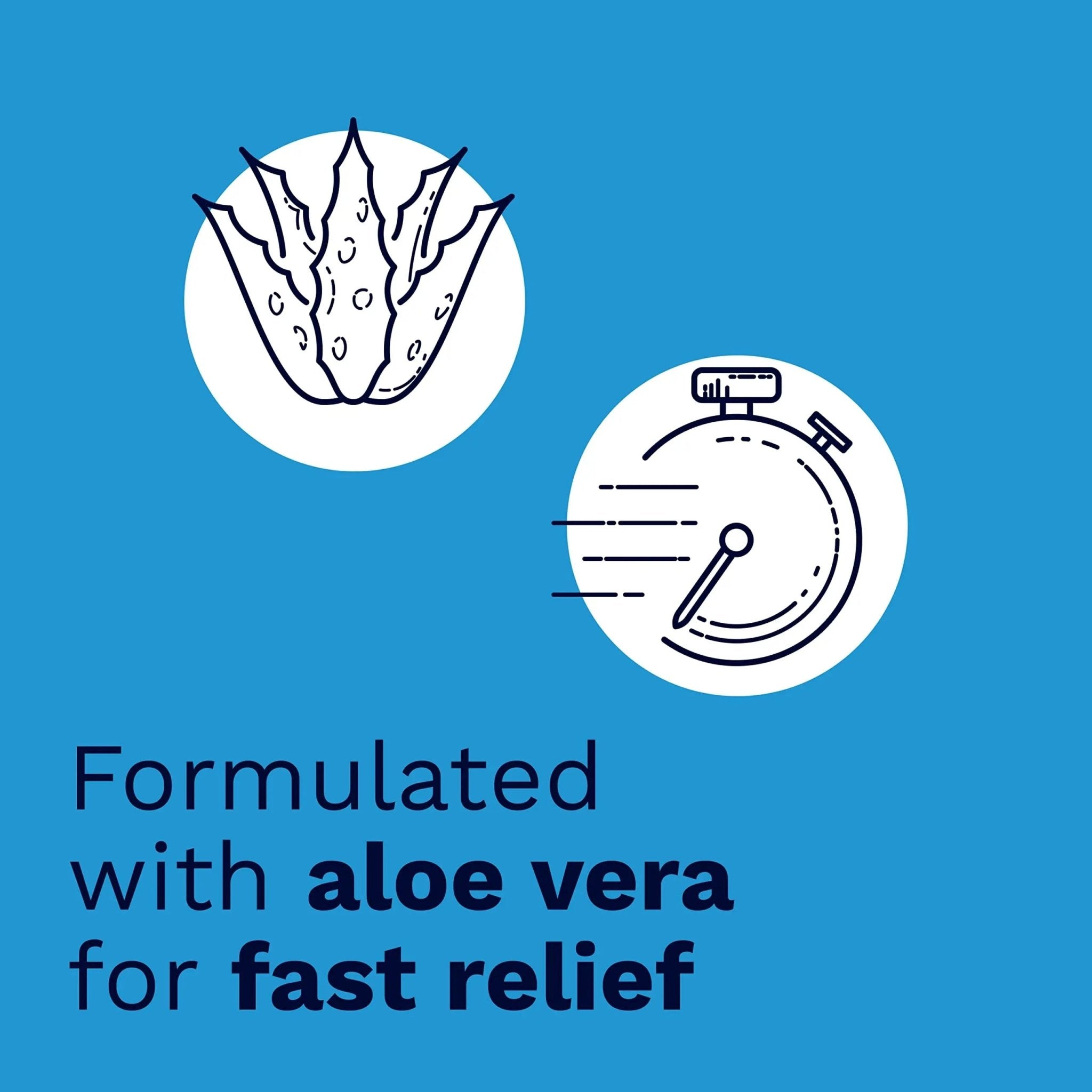 Preparation H Hemorrhoid Cream with Aloe for Multi-Symptom Relief - 1.8 Oz Tube - TrustMedUSA