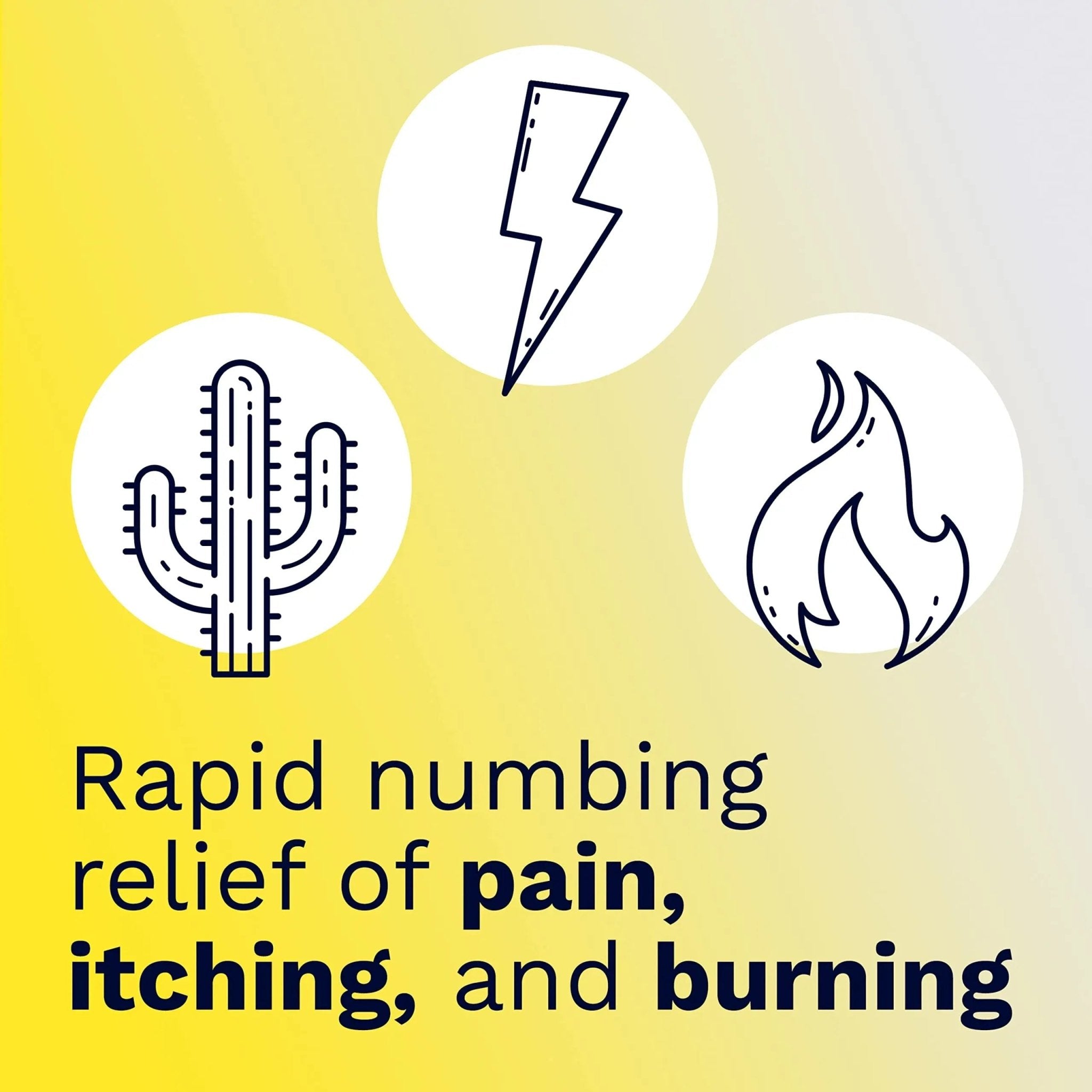 Preparation H Rapid Relief Hemorrhoid Cream with Lidocaine, Numbing Relief for Swelling, Pain, Burning and Itching - 1 Oz Tube - TrustMedUSA