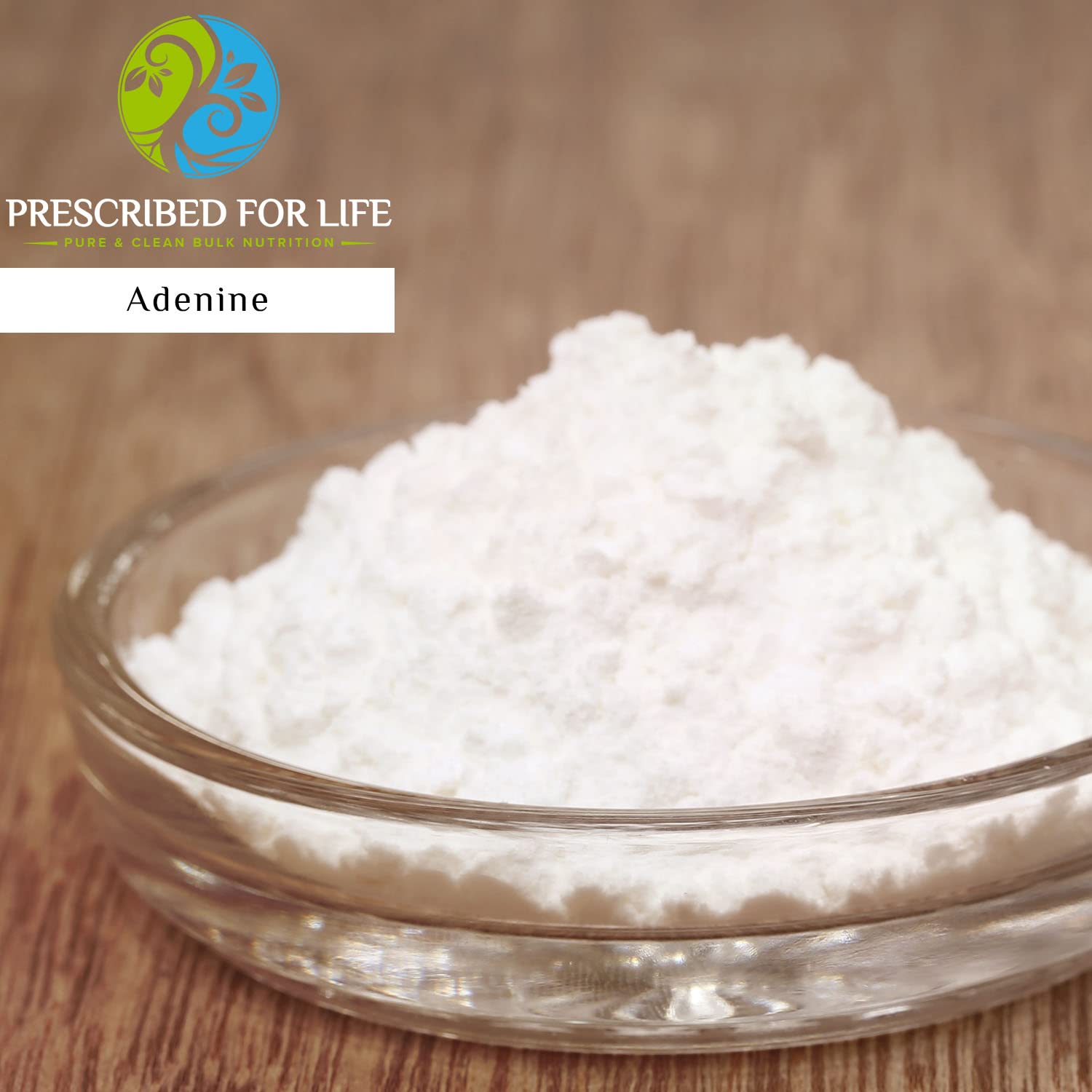 Prescribed For Life Adenine Powder, Vitamin B4 Adenine Supplement, A Nucleobase Purine Derivative (56g) - TrustMedUSA