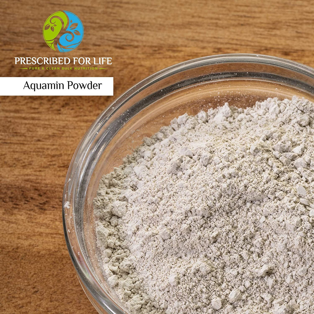 Prescribed for Life Aquamin Powder, Red Marine Algae Supplements, Rich in Plant Based Calcium & Magnesium, 72 Trace Minerals, Non GMO (113g) - TrustMedUSA