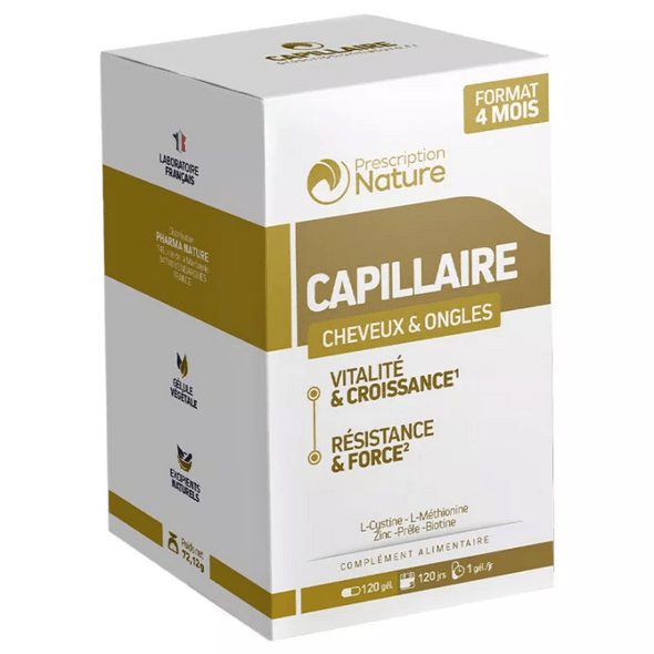 Prescription Nature Capillaire 120 Capsules - TrustMedUSA