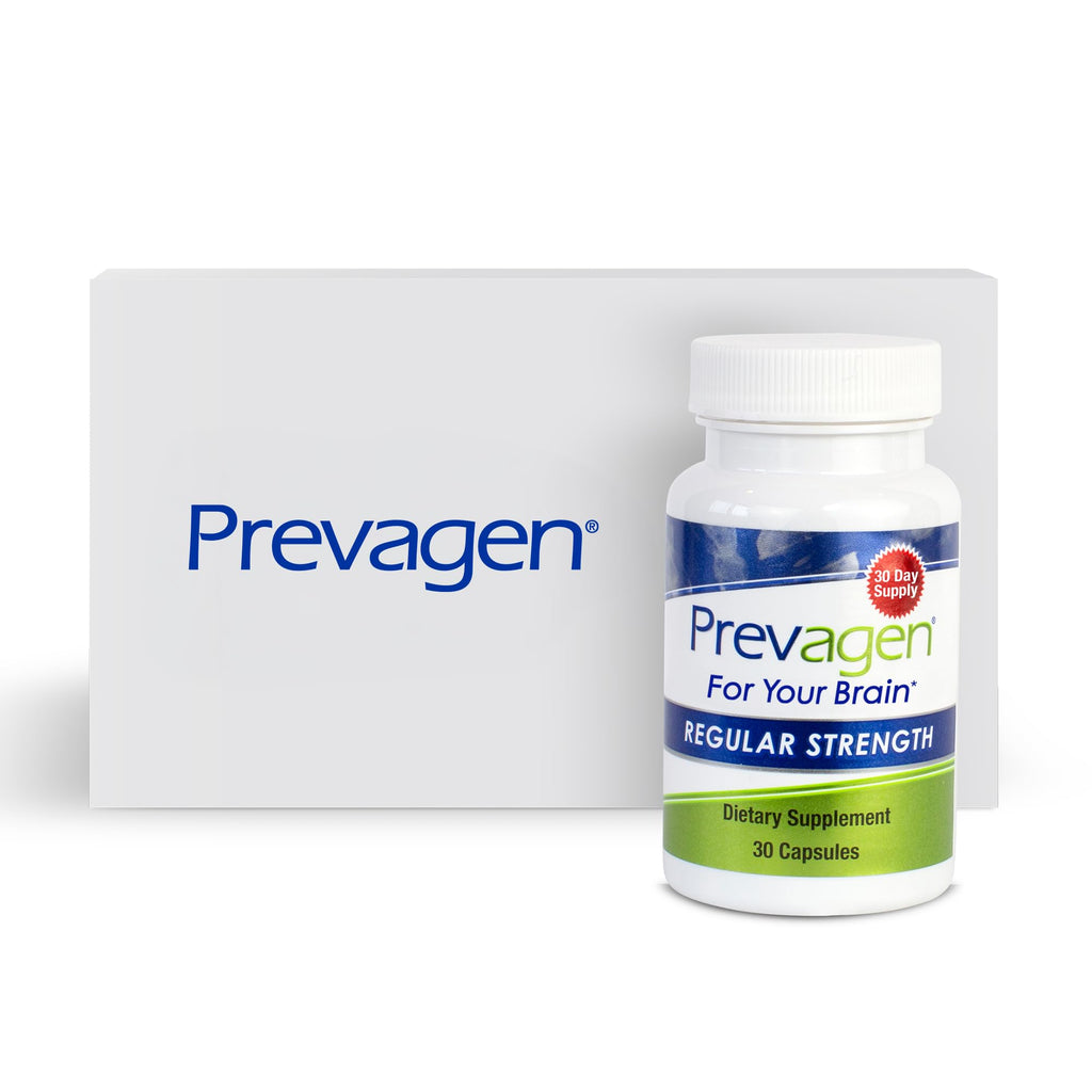 Prevagen Regular Strength - 30 Capsules (1 Month Supply) | Formulated for Your Brain | 10mg of Apoaequorin Plus Vitamin D3 - TrustMedUSA