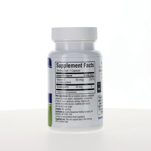 Prevagen Regular Strength - 30 Capsules (1 Month Supply) | Formulated for Your Brain | 10mg of Apoaequorin Plus Vitamin D3 - TrustMedUSA