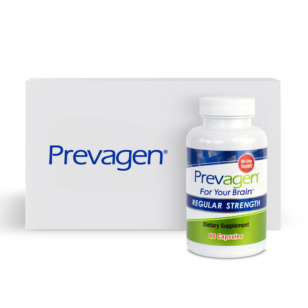 Prevagen Regular Strength - 60 Capsules (2 Month Supply) | Formulated for Your Brain | 10mg of Apoaequorin Plus Vitamin D3 - TrustMedUSA