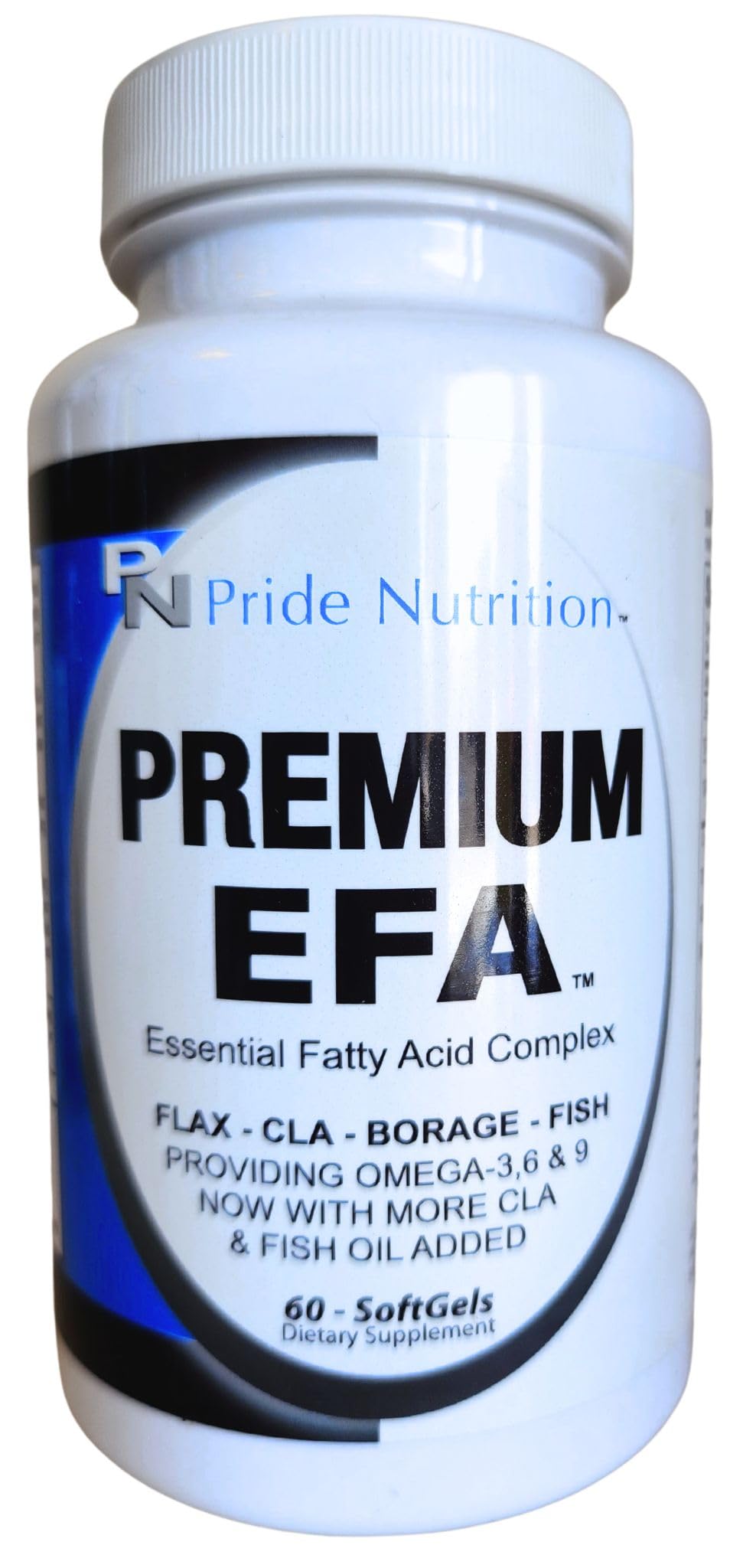 Pride Nutrition Premium EFA Omega 3-6-9 Supplement for Men and Women 5 in 1 - EPA, DHA, GLA, ALA & CLA Essential Fatty Acids with Fish Oil - Softgel Pills - Maple Wellness Supplements