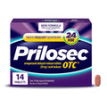 Prilosec OTC, Omeprazole Delayed Release 20mg, Acid Reducer, Treats Frequent Heartburn for 24 Hour Relief, All Day, All Night*, Heartburn Medicine, 20mg, 14 Tablets - Maple Wellness Supplements