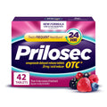 Prilosec OTC, Omeprazole Delayed Release 20mg, Acid Reducer, Treats Frequent Heartburn for 24 Hour Relief, All Day, All Night*, Heartburn Medicine, 20mg, Wildberry Flavor, 42 Tablets - Maple Wellness Supplements