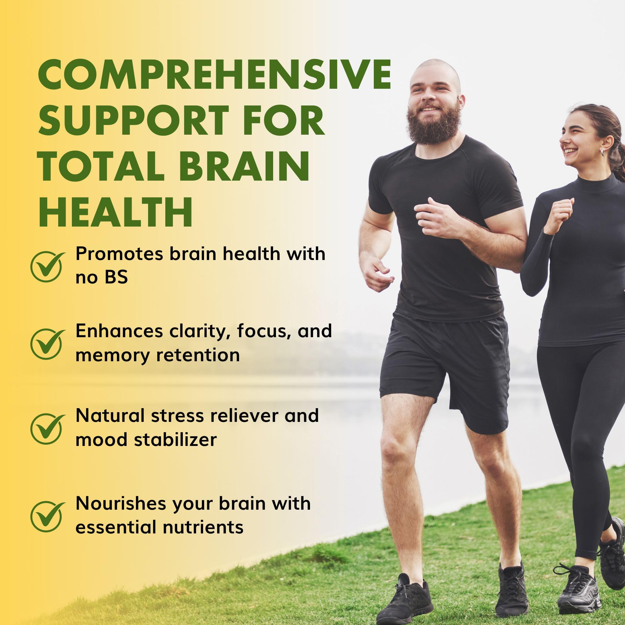 Primal Being Grassfed Beef Brain, Supports Memory, Mood, Focus, Energy, Cognitive Health - 90 Capsules, 1500mg per Serving - TrustMedUSA
