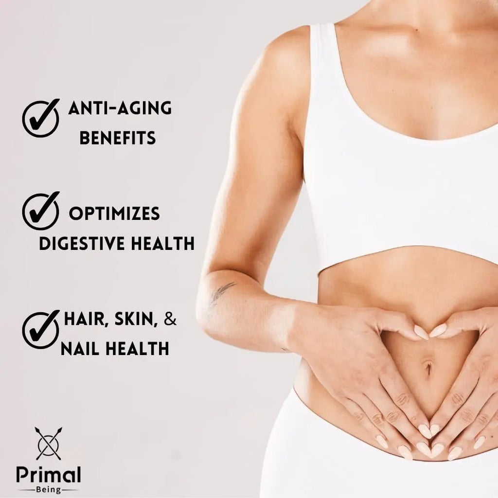 Primal Being Grassfed Beef Colostrum - Supports Immune Function, Gut Health, Hair - TrustMedUSA